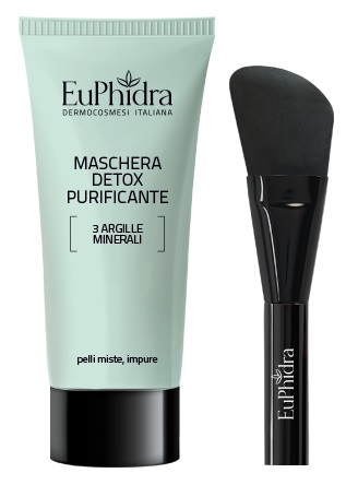 EUPHIDRA MASCH DETOX PURIFICANTE CON PENNELLO - Luckyfarma.it