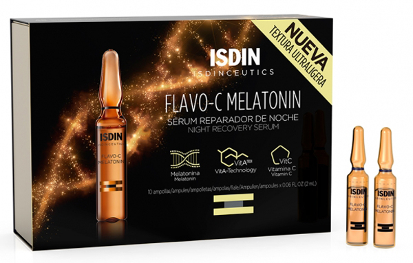 ISDINCEUTICS FLAVO C MELATONIN 10 FIALE - Luckyfarma.it