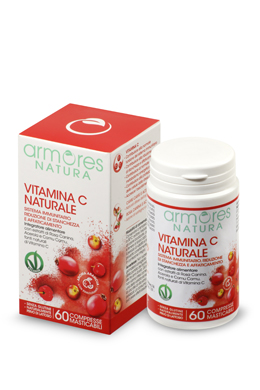 ARMORES NATURA VIT C NATURALE 60 COMPRESSE - Luckyfarma.it