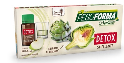 PESOFORMA NATURE DETOX SNELLENTE 6 FLACONCINI DA 10 ML - Luckyfarma.it