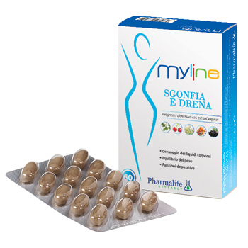 MY LINE SGONFIA E DRENA 60 COMPRESSE - Luckyfarma.it