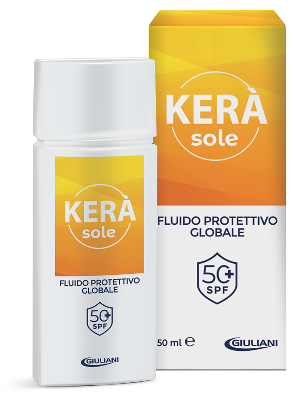 KERA' SOLE FLUIDO PROTETTIVO GLOBALE SPF 50+ 50 ML - Luckyfarma.it
