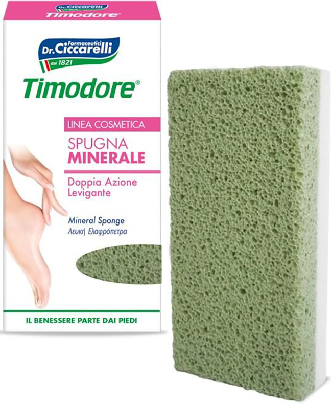 TIMODORE SPUGNA MINERALE DOPPIA AZIONE - Luckyfarma.it