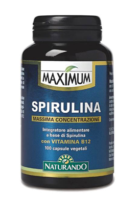 MAXIMUM SPIRULINA 100 CAPSULE - Luckyfarma.it
