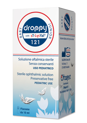 DROPPY 121 MULTIDOSE 10 ML SOLUZIONE OFTALMICA SENZA CONSERVANTI USO PEDIATRICO - Luckyfarma.it