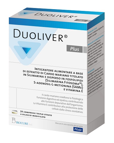 DUOLIVER PLUS 24 COMPRESSE - Luckyfarma.it