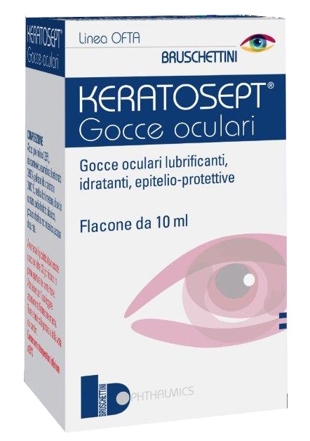 GOCCE OCULARI KERATOSEPT 10 ML - Luckyfarma.it