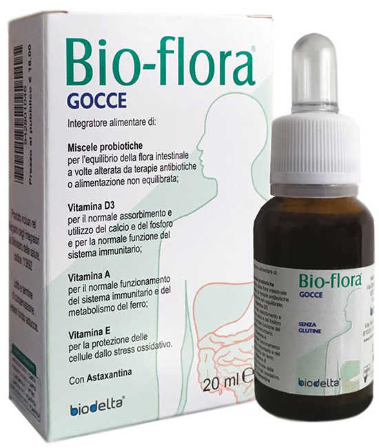 BIOFLORA GOCCE 20 ML - Luckyfarma.it
