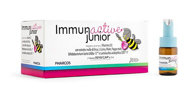 IMMUNACTIVE JUNIOR PHARCOS 21 FIALE 10 ML - Luckyfarma.it