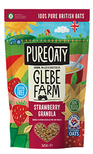 GLEBE FARM GRANOLA AVENA FRAGOLA 325 G - Luckyfarma.it