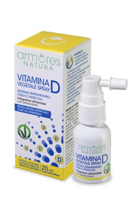 ARMORES NATURA VITAMINA D VEGETALE SPRAY 20 ML - Luckyfarma.it