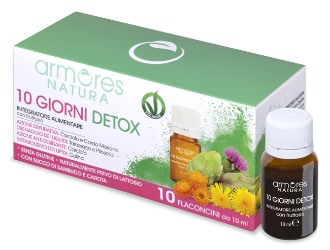 ARMORES NATURA 10 GIORNI DETOX 100 ML - Luckyfarma.it