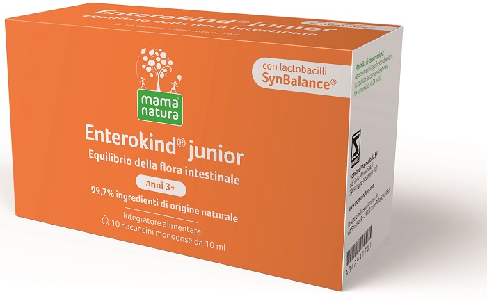 MAMA NATURA ENTEROKIND JUNIOR 10 FLACONCINI 10 ML - Luckyfarma.it