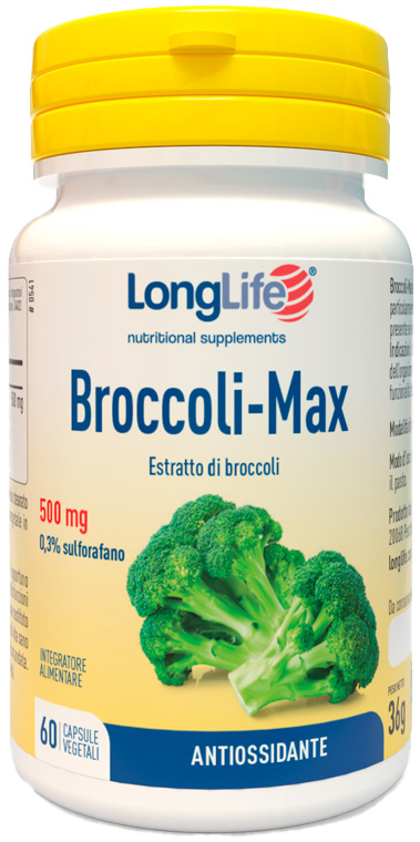 LONGLIFE BROCCOLI MAX 60 CAPSULE - Luckyfarma.it
