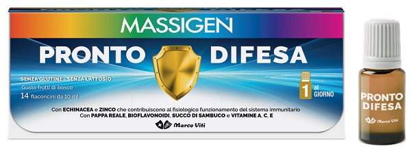 MASS PRONTO DIFESA 14 FLACONI X 10 ML - Luckyfarma.it