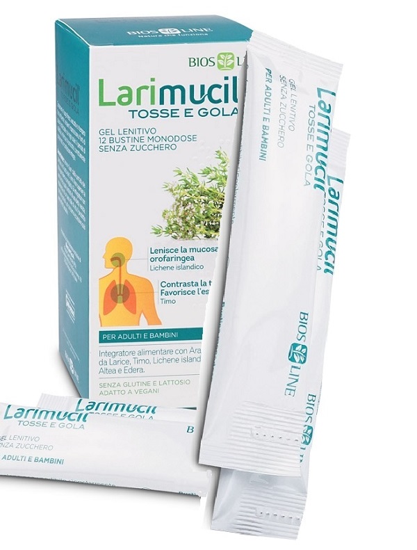 LARIMUCIL TOSSE GOLA 12 BUSTINE 10 ML - Luckyfarma.it