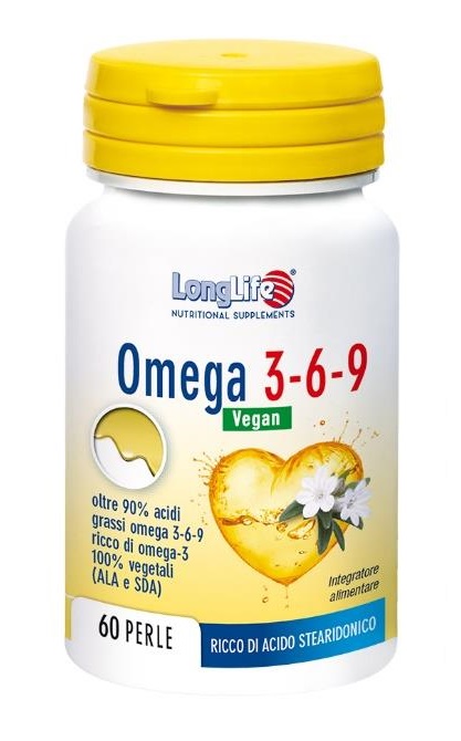 LONGLIFE OMEGA 369 VEGAN 750 MG 60 PERLE - Luckyfarma.it