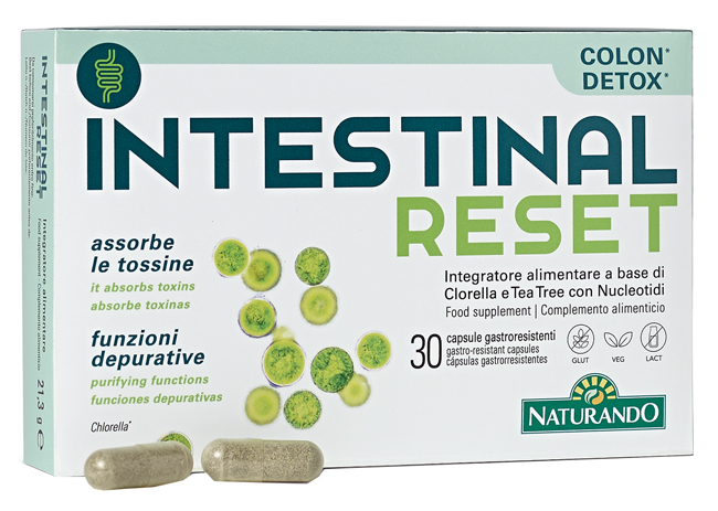INTESTINAL RESET 30 COMPRESSE - Luckyfarma.it