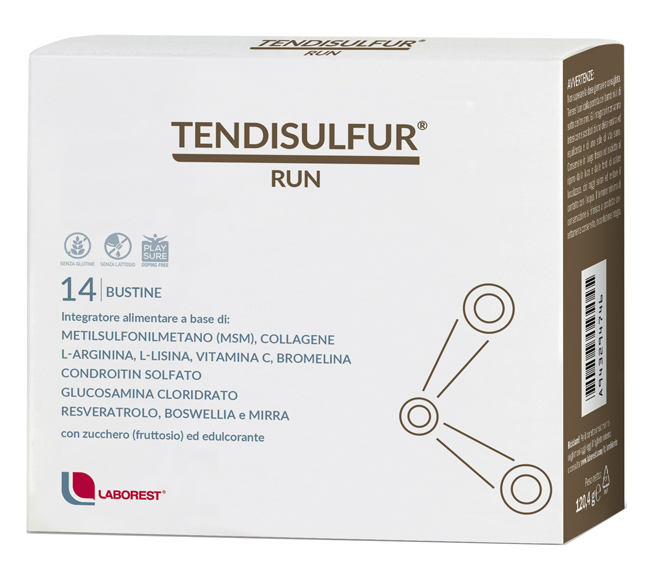 TENDISULFUR RUN 14 BUSTINE - Luckyfarma.it