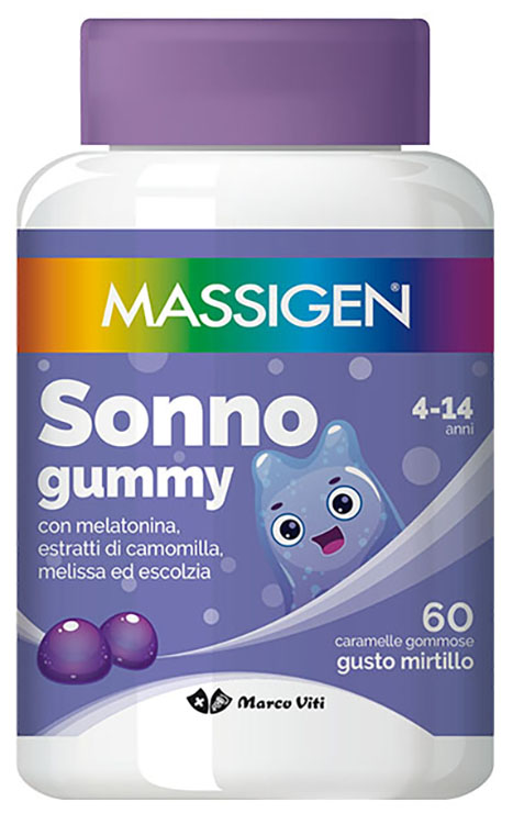 MASSIGEN SONNO GUMMY 60 CARAMELLE - Luckyfarma.it