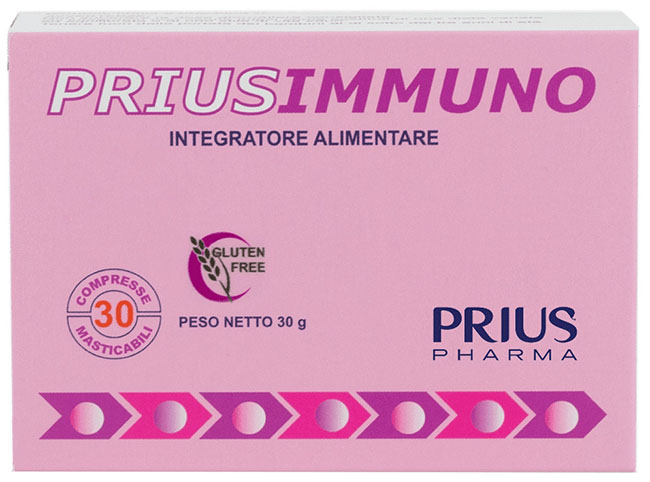 PRIUSIMMUNO 30 COMPRESSE MASTICABILI - Luckyfarma.it