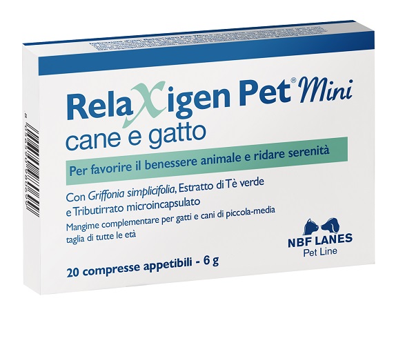 RELAXIGEN PET MINI BLISTER 20 COMPRESSE - Luckyfarma.it
