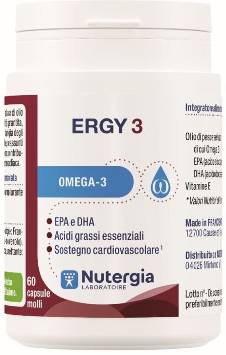 ERGY 3 60 CAPSULE - Luckyfarma.it