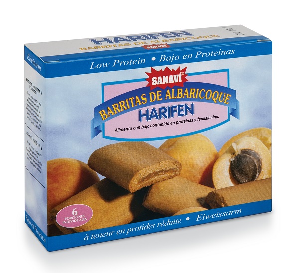 HARIFEN SNACK ALBICOCCA 125 G - Luckyfarma.it