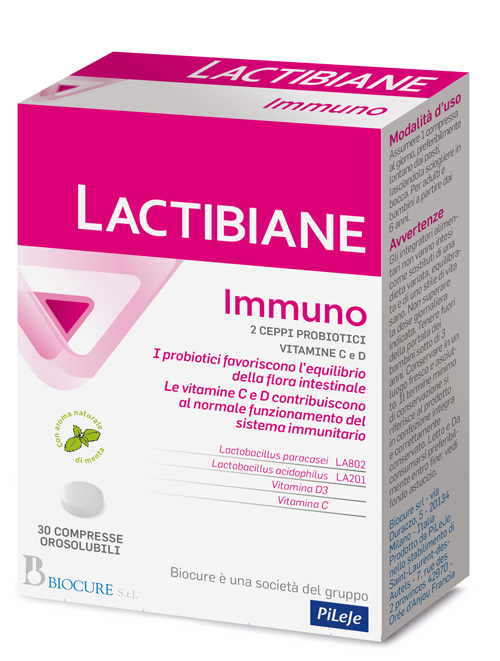 LACTIBIANE IMMUNO 30 COMPRESSE - Luckyfarma.it