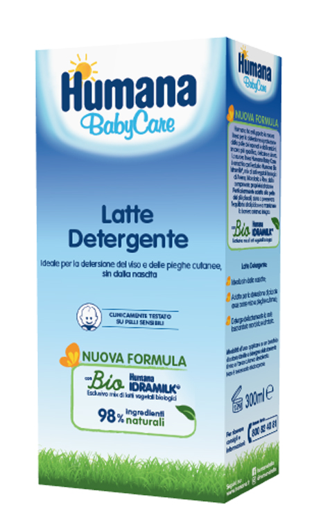 HUMANA BABY CARE LATTE DETERGENTE 300 ML - Luckyfarma.it