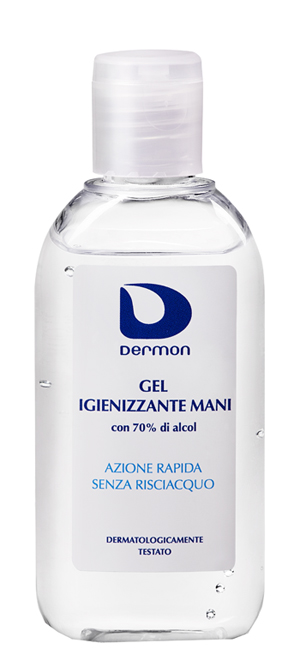 DERMON GEL IGIENIZZANTE MANI 100 ML 70% ALCOOL - Luckyfarma.it