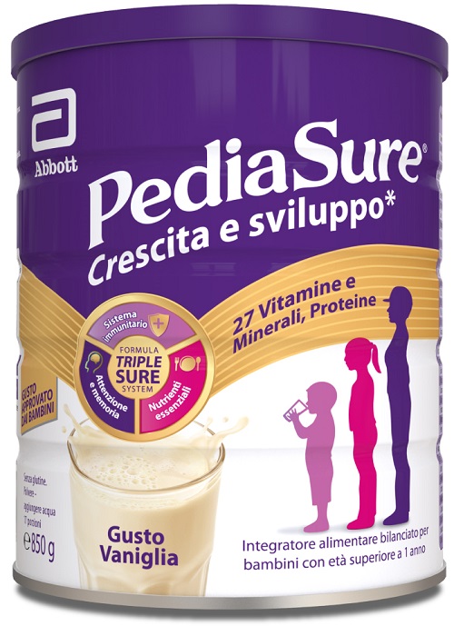 PEDIASURE CRESCITA&SVILUPPO RINFORZA VANIGLIA 850 G - Luckyfarma.it