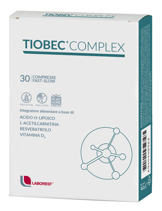 TIOBEC COMPLEX 30 COMPRESSE FAST SLOW - Luckyfarma.it