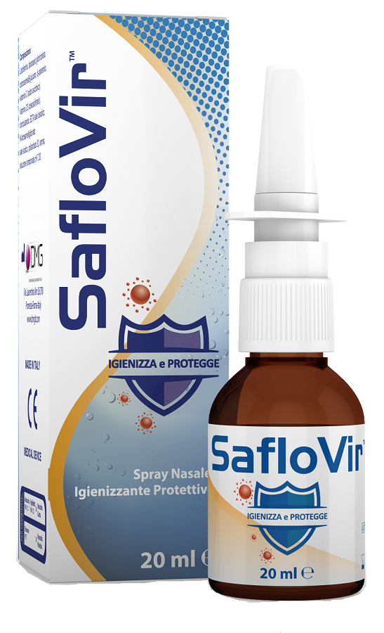 SAFLOVIR SPRAY NASALE IGIENIZZANTE PROTETTIVO 20 ML - Luckyfarma.it