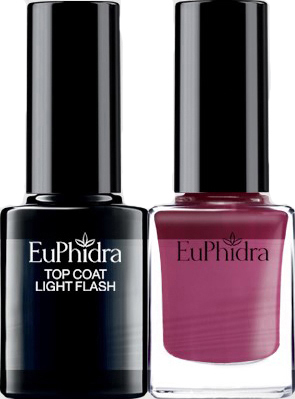 EUPHIDRA SMALTO SEMIPERM+TOP COAT LIGHT PROTETTIVO SP02 10 ML - Luckyfarma.it