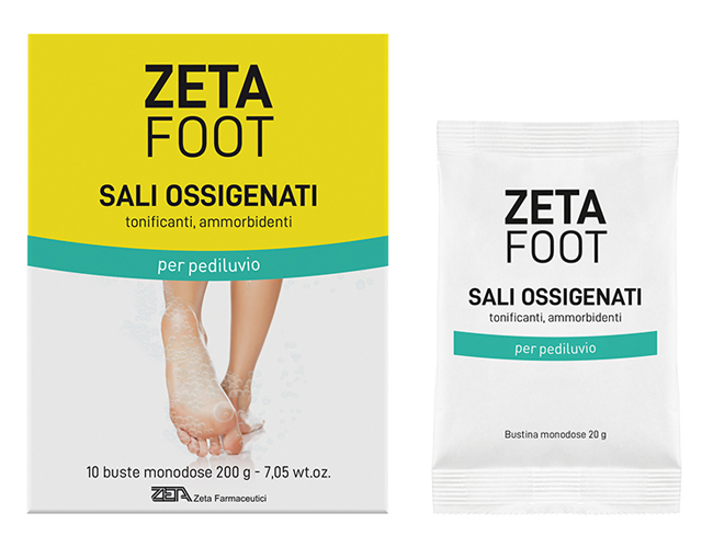 ZETAFOOT SALI OSSIGENATI 10X20 G - Luckyfarma.it