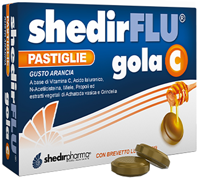 SHEDIRFLU GOLA C ARANCIA 48 PASTIGLIE - Luckyfarma.it