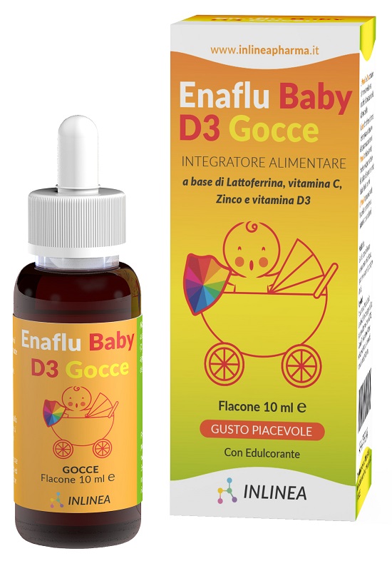 ENAFLU BABY D3 GOCCE 10 ML - Luckyfarma.it