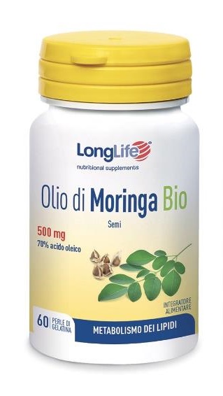 LONGLIFE OLIO DI MORINGA BIO 60 PERLE - Luckyfarma.it