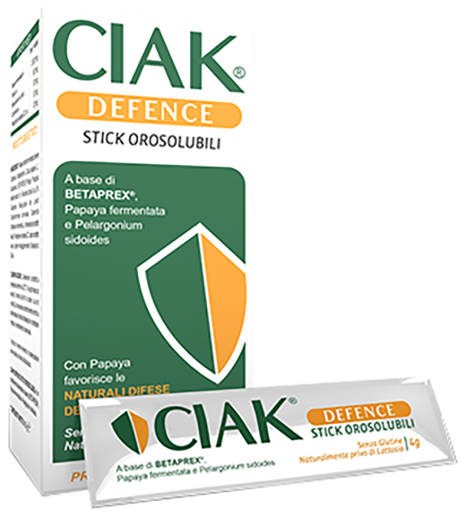 CIAK DEFENCE 15 STICK OROSOLUBILI - Luckyfarma.it
