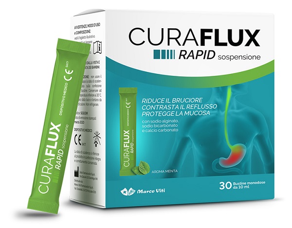 CURAFLUX RAPID SOSPENSIONE ORALE 30 BUSTINE - Luckyfarma.it
