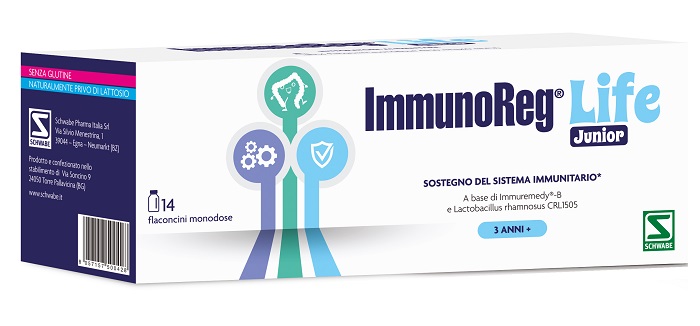 IMMUNOREG LIFE JUNIOR 14 FLACONCINI - Luckyfarma.it