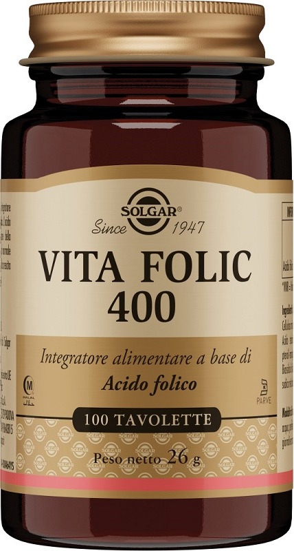VITA FOLIC 400 100 TAVOLETTE - Luckyfarma.it