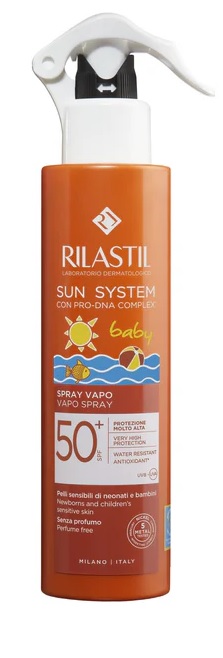 RILASTIL SUN SYSTEM BABY SPRAY VAPO SPF50+ 200 ML - Luckyfarma.it