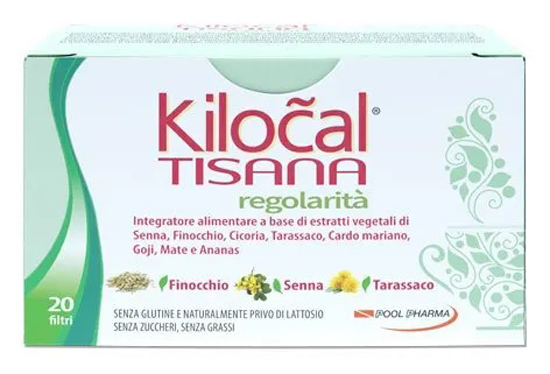 KILOCAL TISANA REGOLARITA' 20 FILTRI - Luckyfarma.it