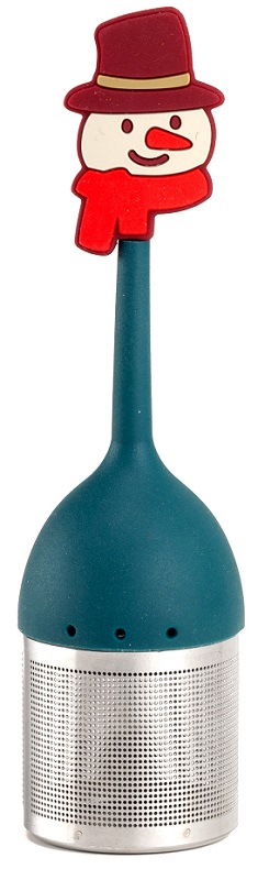 NEAVITA FILTRO IN ACCIAIO E SILICONE PUPAZZO DI NEVE - Luckyfarma.it