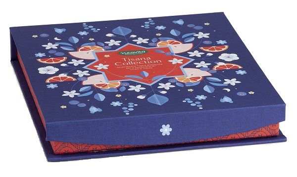 NEAVITA COFANETTO BIO BLU QUADRATO 27 TISANE ASSORTITE - Luckyfarma.it