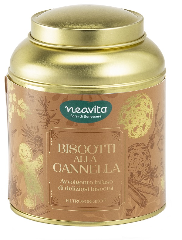 NEAVITA INFUSO BISCOTTI CANNELLA FILTROSCRIGNO 12 FILTRI - Luckyfarma.it