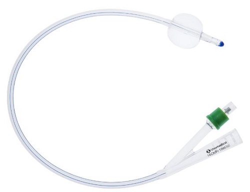 CATETERE FOLEY IN SILICONE 2 VIE DIAMETRO CH 16 PUNTA NELATON CON PALLONCINO 10 ML 1 PEZZO - Luckyfarma.it