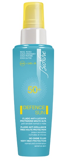 DEFENCE SUN 50+ FLUDIO ANTI LUCIDITA' PROTEZIONE MOLTO ALTA 50 ML - Luckyfarma.it